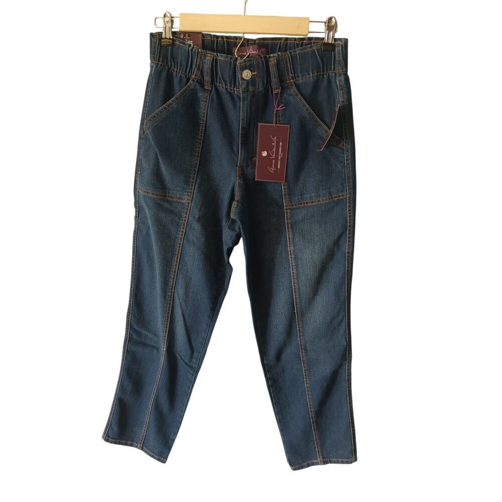 Gloria Vanderbilt Jeans 6 Average Comfort Utility NWT - Picture 6 of 7